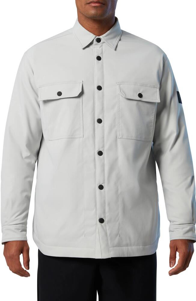 NORTH SAILS Dusk Overshirt in Grey Violet Cover