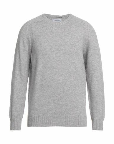 Gran Sasso Man Sweater Light grey Virgin Wool Cover