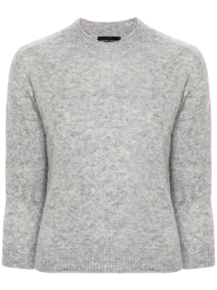 Roberto Collina brushed sweater - Grey Cover