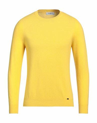 Markup Man Sweater Yellow Merino Wool, Viscose, Polyamide, Cashmere Cover