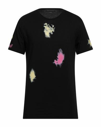 Daniele Alessandrini Man T-shirt Black Cotton Cover