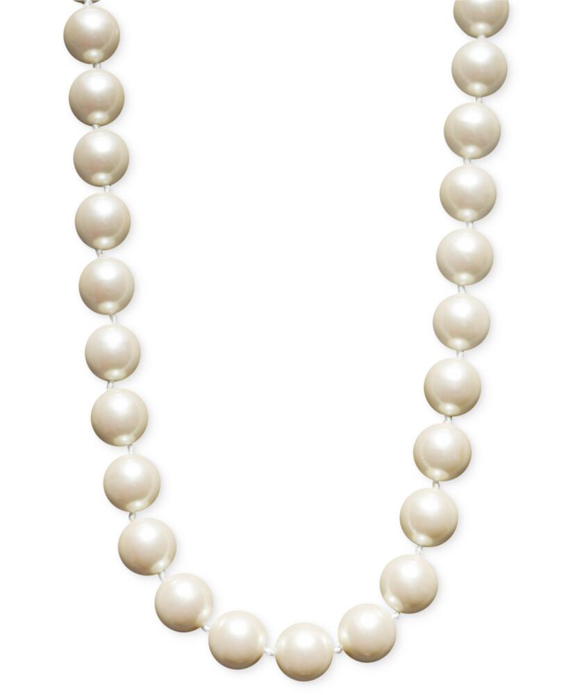 Charter Club Imitation 14mm Pearl Collar Necklace, Created for Macy's - White Cover