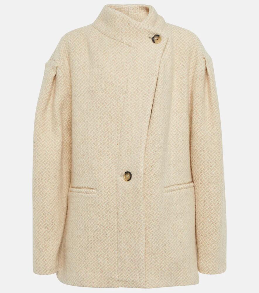 Marant Etoile Jabadi herringbone virgin wool jacket Cover