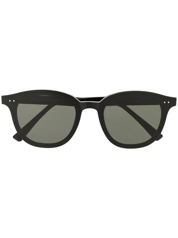 Gentle Monster Lang 01round-frame sunglasses - Black Cover