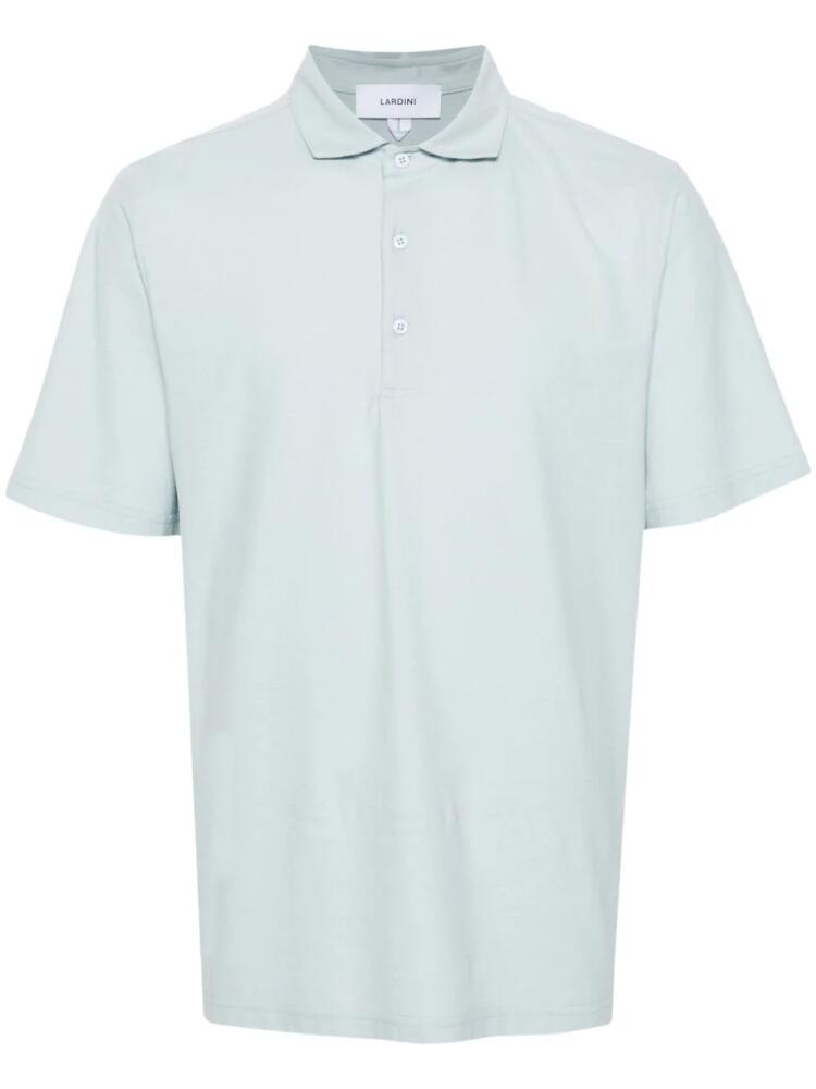 Lardini cotton polo shirt - Blue Cover