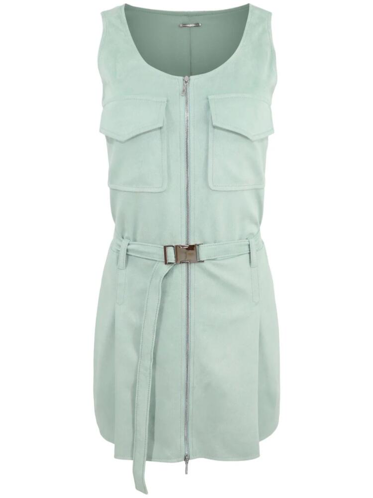 Alexis Taylee belted minidress - Green Cover