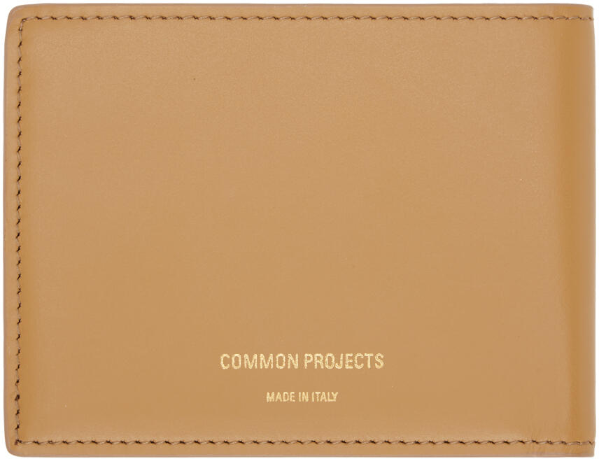 Common Projects Tan Leather Wallet Cover