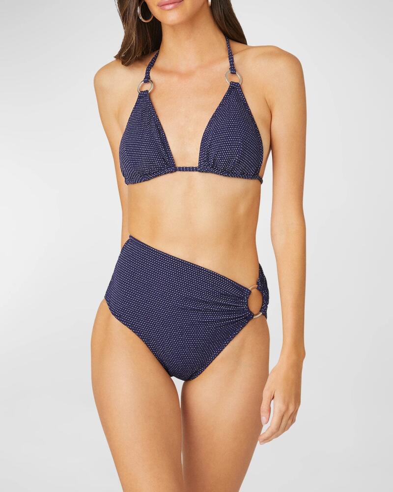 Shoshanna Ring Triangle Bikini Top Cover