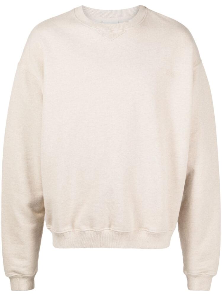 Drôle De Monsieur Drôle cotton sweatshirt - Neutrals Cover