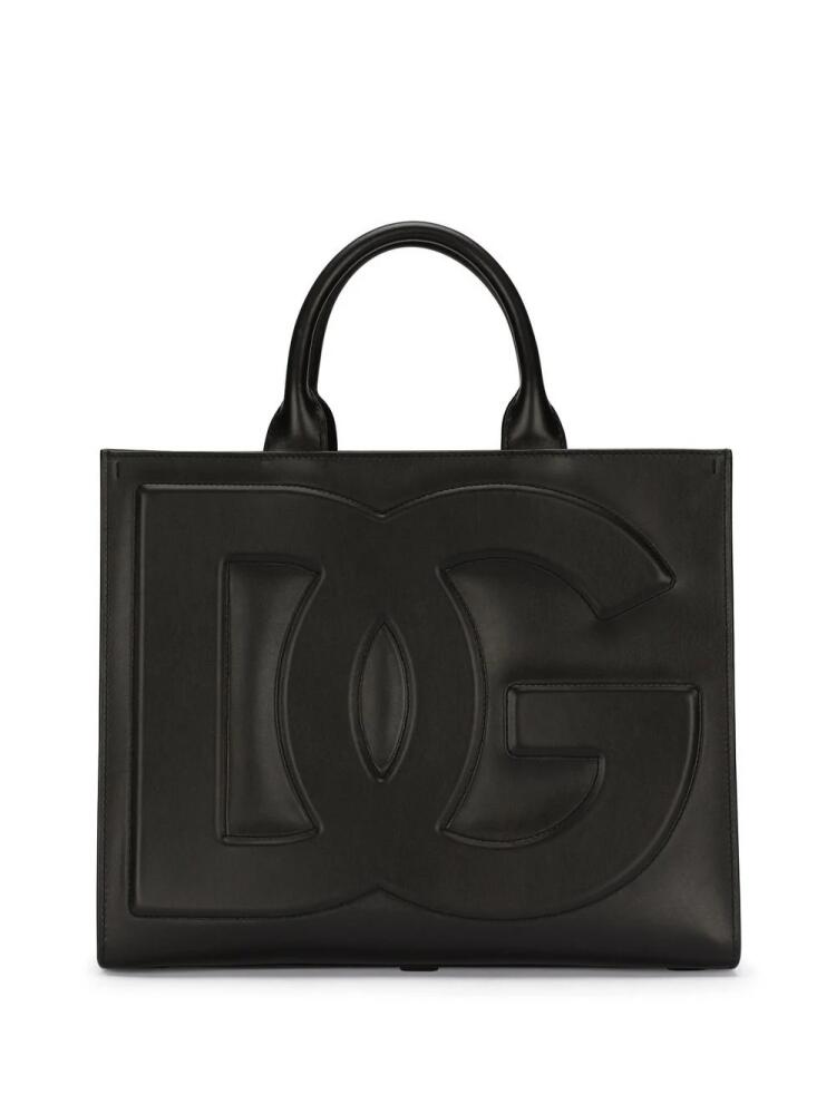 Dolce & Gabbana medium DG Daily tote bag - Black Cover