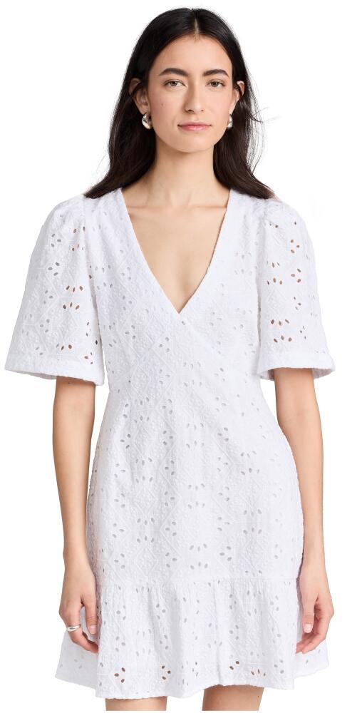 RHODE Mariana Dress White Chelsea Eyelet Cover