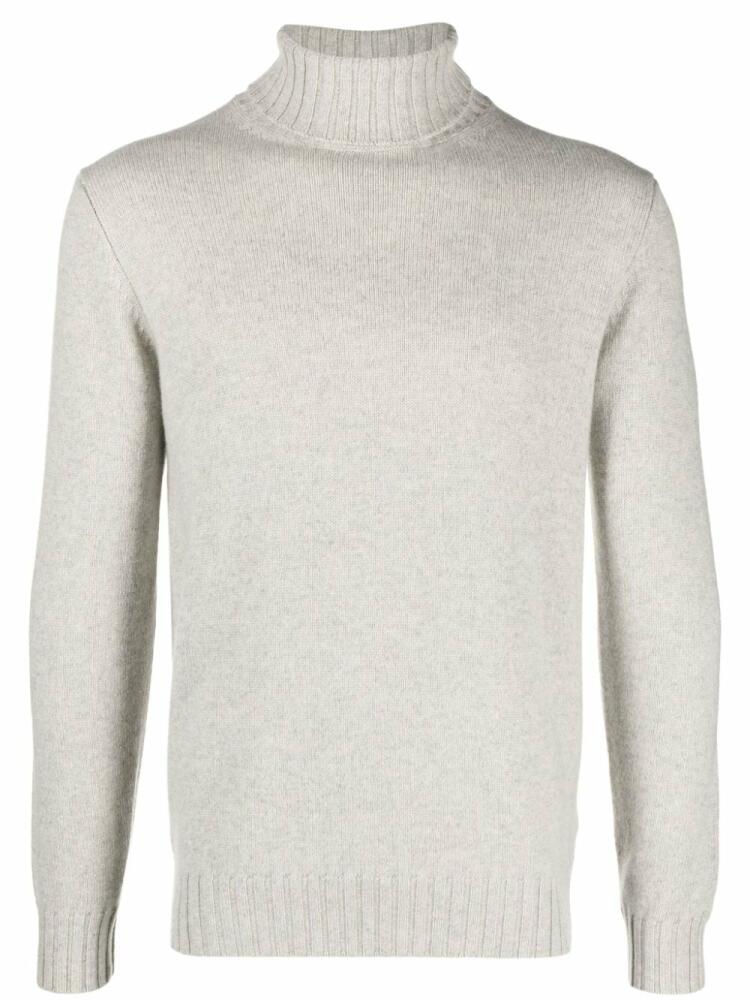 Dell'oglio roll-neck cashmere jumper - Grey Cover