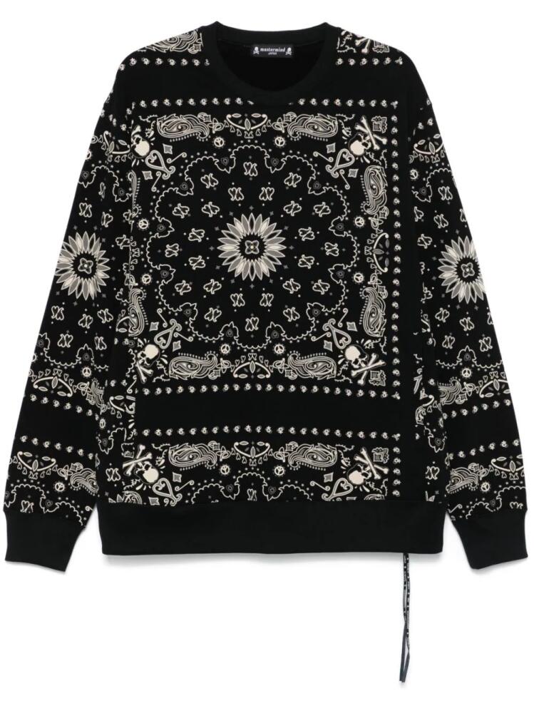 Mastermind Japan bandana sweatshirt - Black Cover