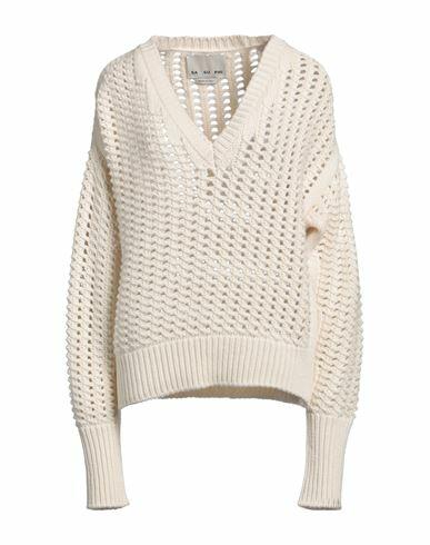 Sa Su Phi Woman Sweater Cream Cashmere Cover