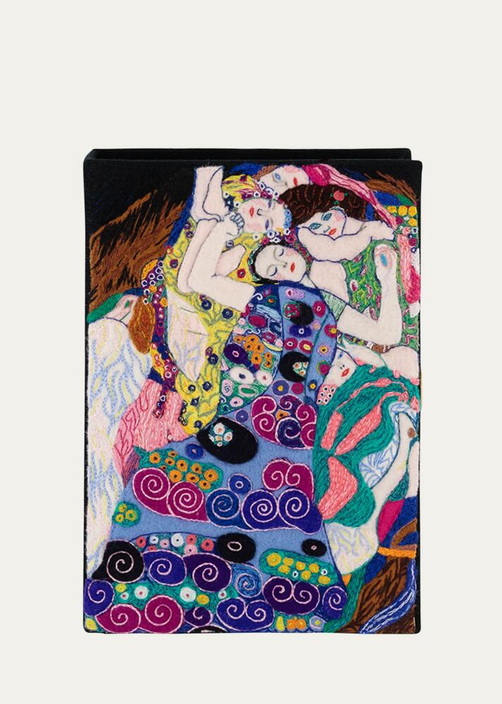 Olympia Le-Tan Gustav Klimt's The Virgin Book Clutch Bag Cover