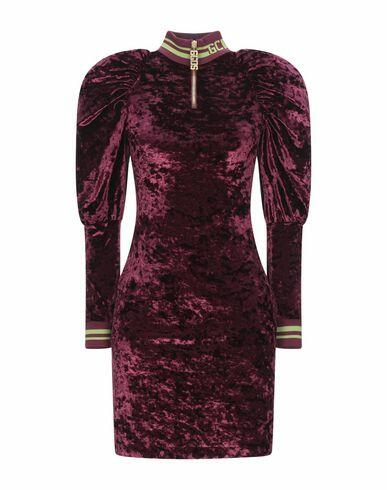 Gcds Woman Mini dress Burgundy Polyester, Elastane, Polyamide, Cotton Cover