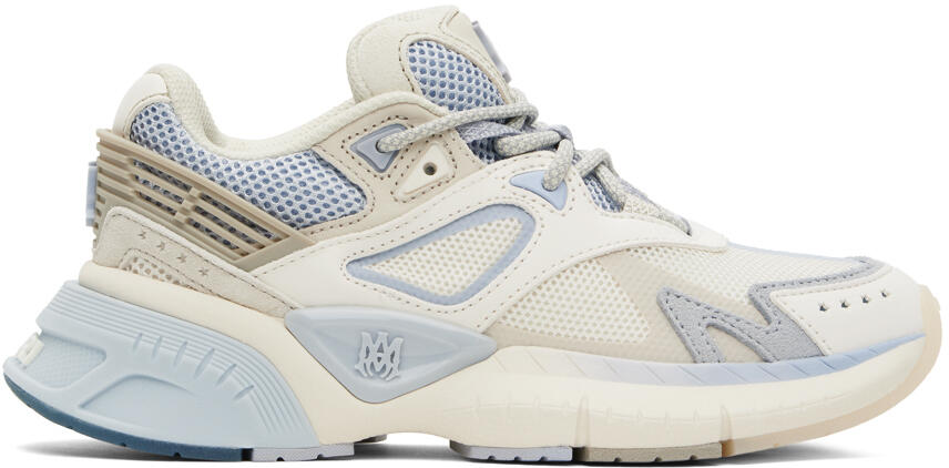 AMIRI Gray & Blue MA Runner Sneakers Cover