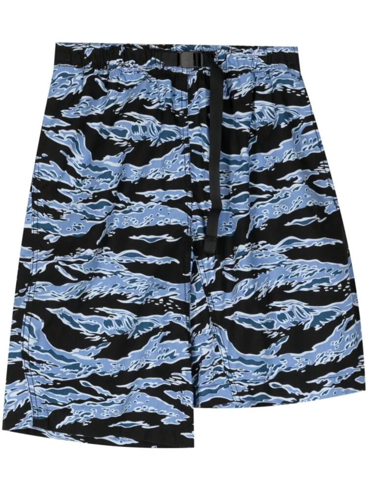 Fumito Ganryu x Phenomenon Graffiti cotton shorts - Blue Cover