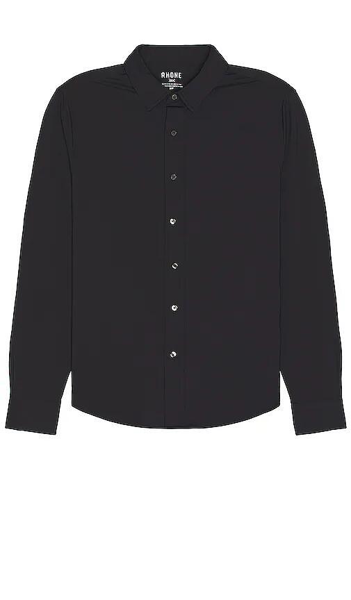 Rhone Commuter Shirt Slim Fit in Black Cover