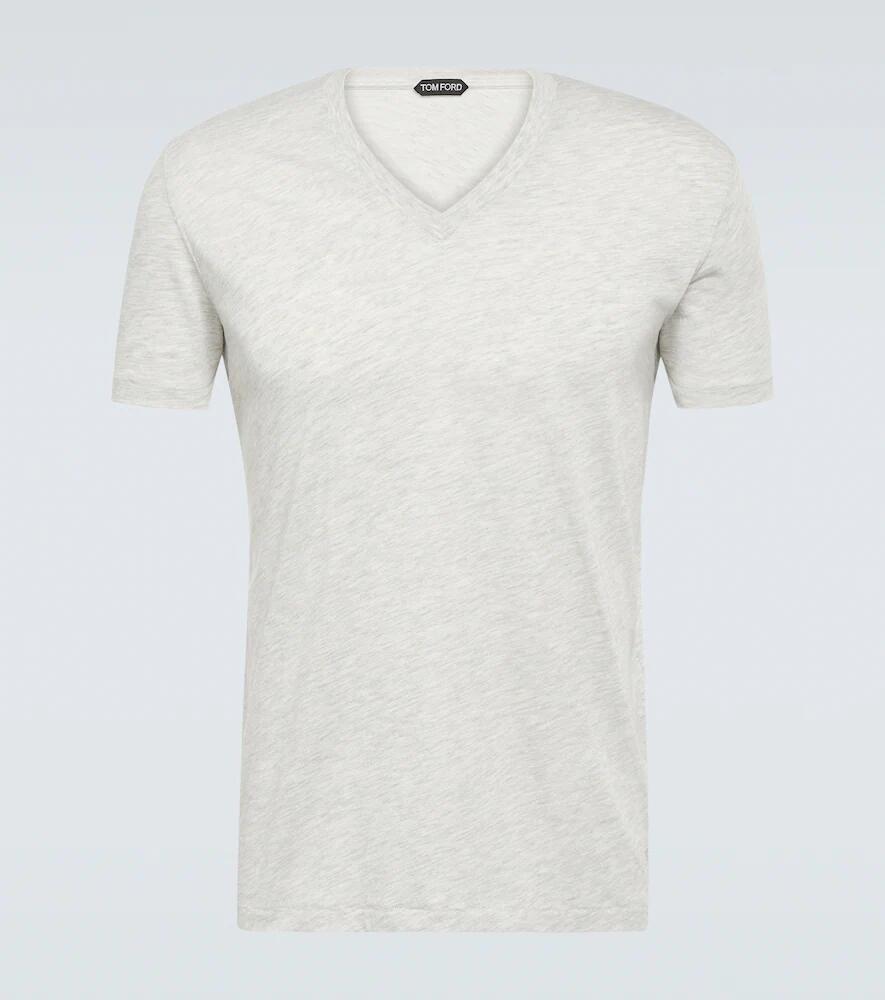 Tom Ford Cotton-blend jersey T-shirt Cover