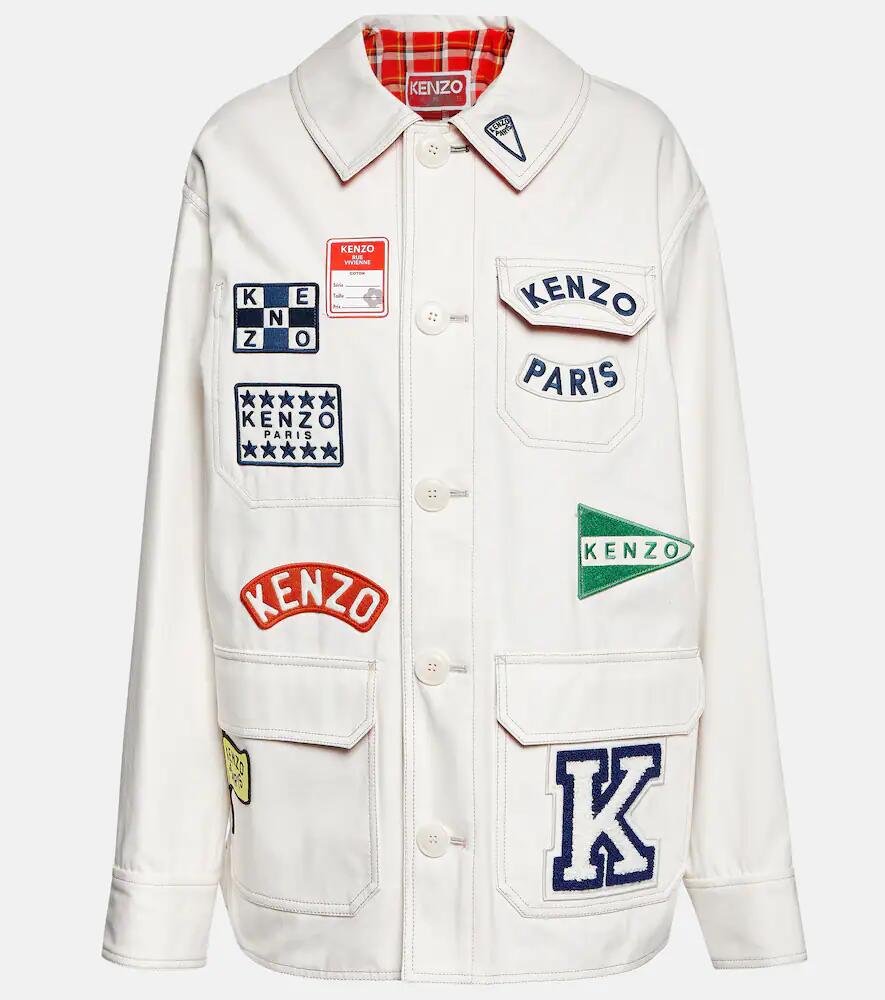 Kenzo Embroidered cotton jacket Cover