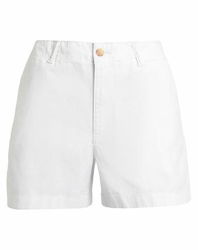 Polo Ralph Lauren Woman Shorts & Bermuda Shorts White Cotton Cover