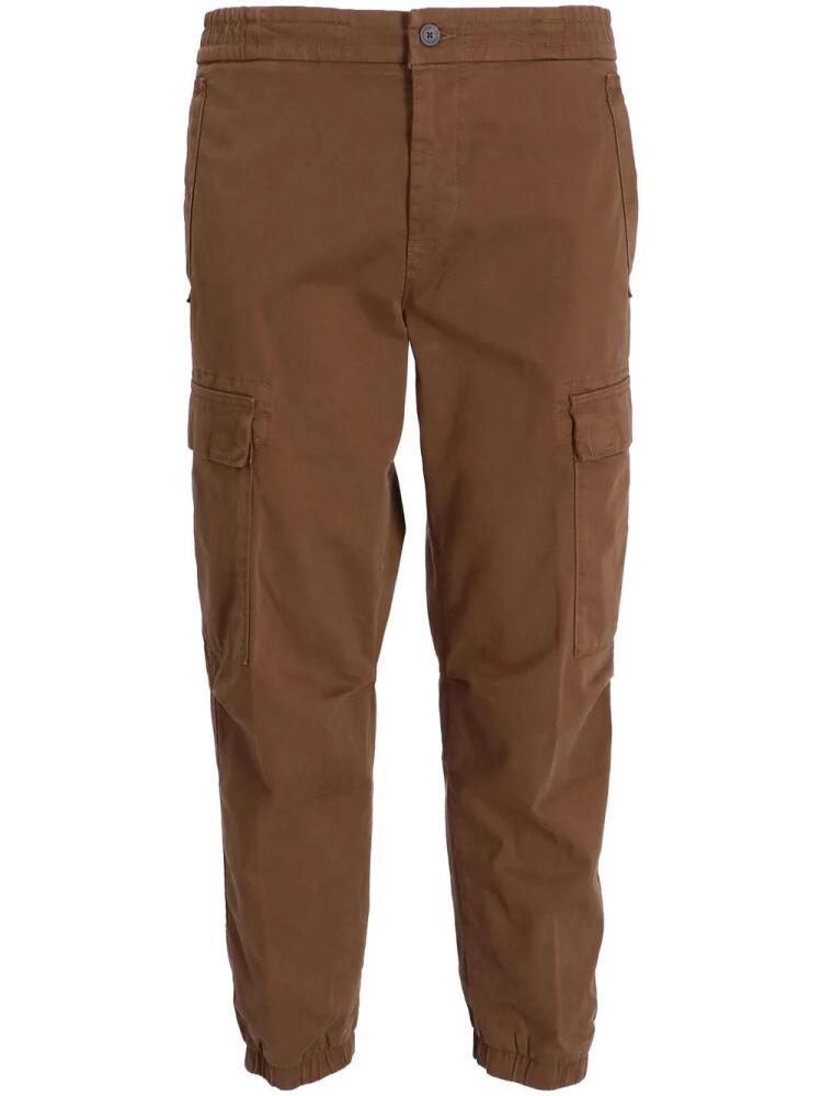 BOSS tapered cargo trousers - Brown Cover