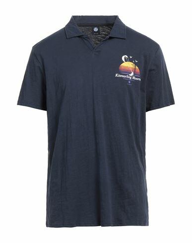 North Sails Man T-shirt Navy blue Cotton Cover