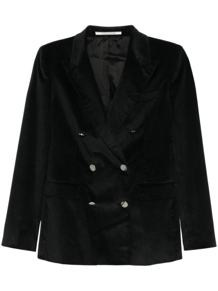 Tagliatore corduroy blazer - Black Cover