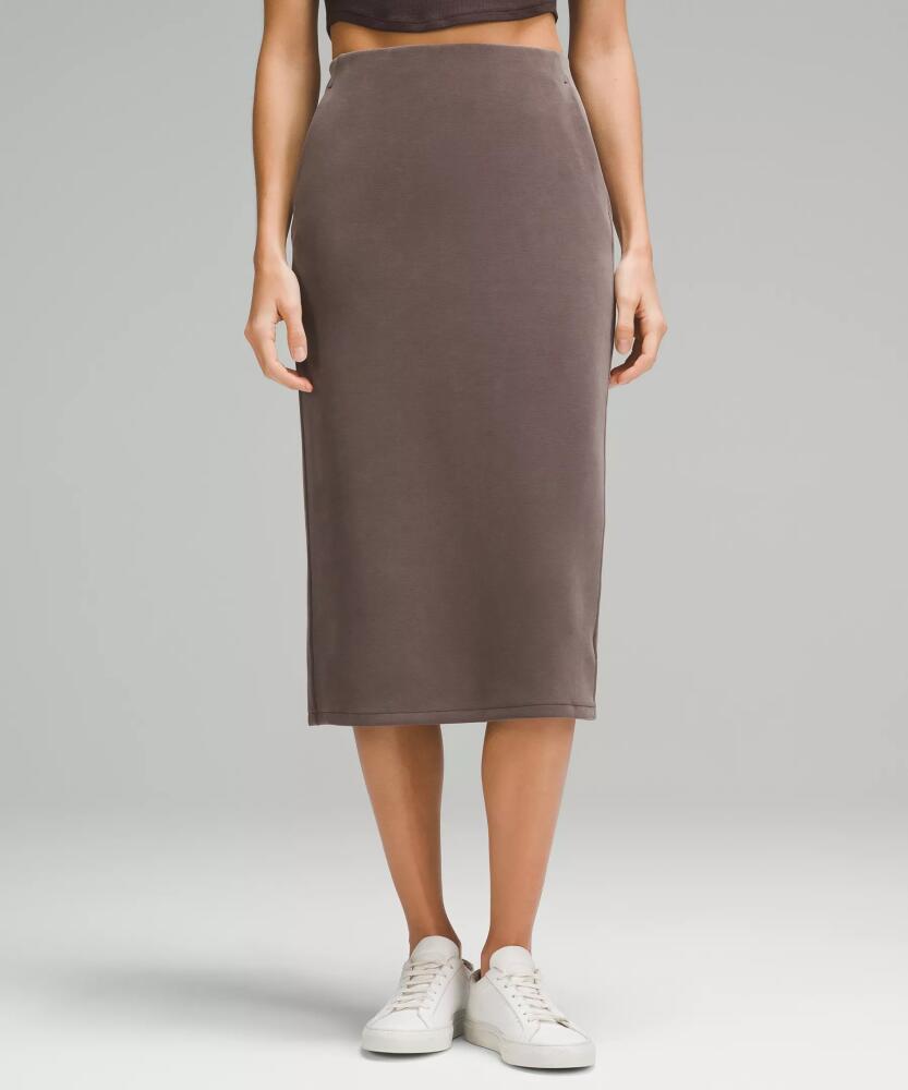 lululemon Softstreme High-Rise Midi Skirt Cover