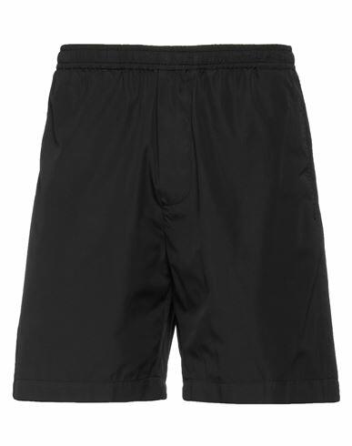 Grifoni Man Shorts & Bermuda Shorts Black Cotton Cover