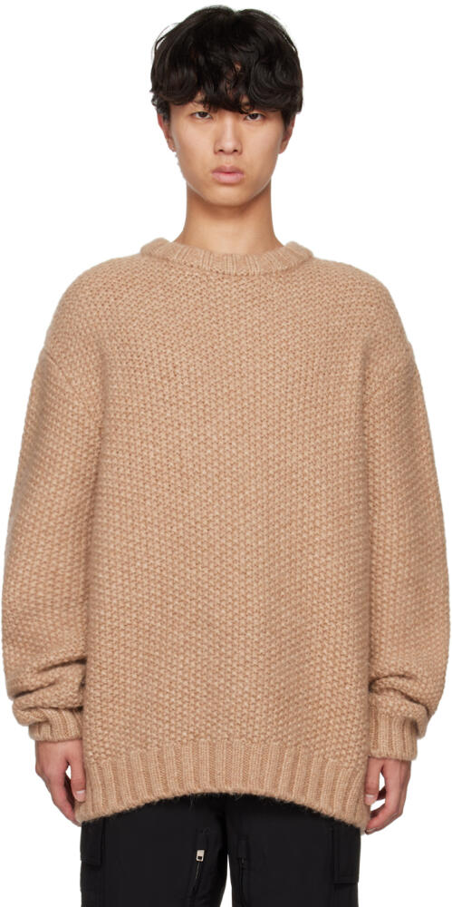 Givenchy Beige Balaclava Sweater Cover