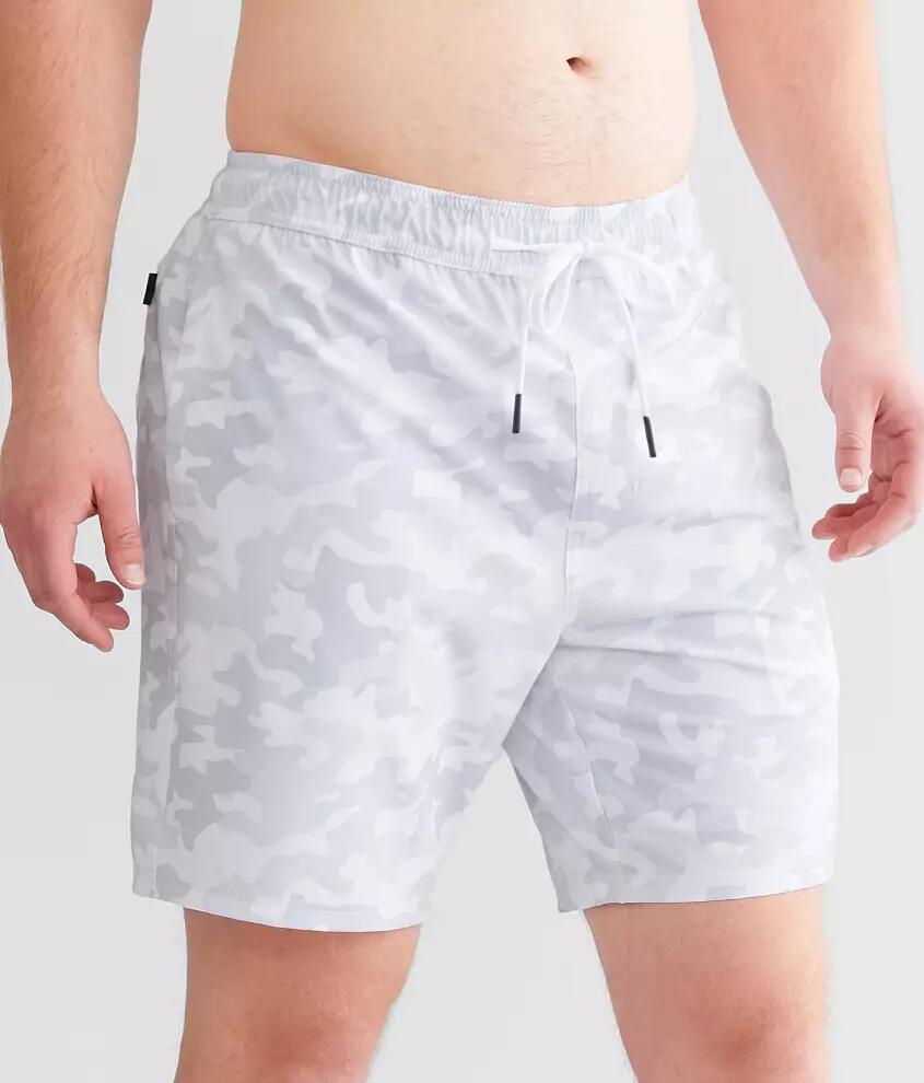 Veece Camo Stretch Swim Trunks Cover