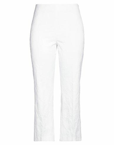 Vivetta Woman Pants White Polyester, Cotton, Elastane Cover