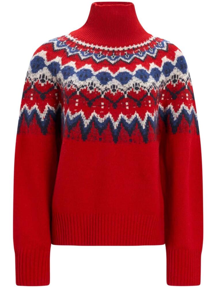 Altuzarra Soleil intarsia-knit jumper - Red Cover