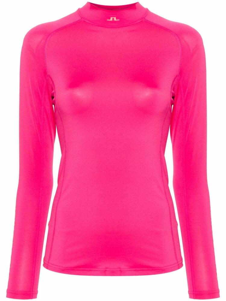 J.Lindeberg Asa Soft Compression T-shirt - Pink Cover