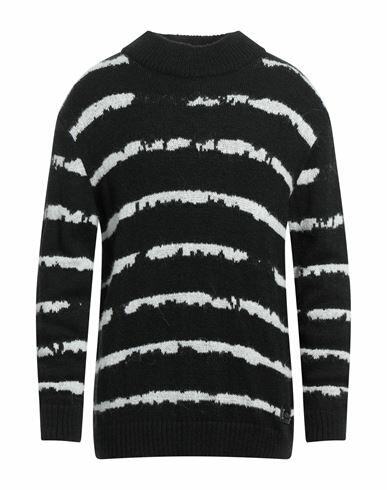 Gaëlle Paris Man Sweater Black Acrylic, Polyamide, Alpaca wool Cover