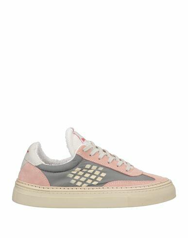 Bepositive Woman Sneakers Blush Soft Leather, Textile fibers Cover