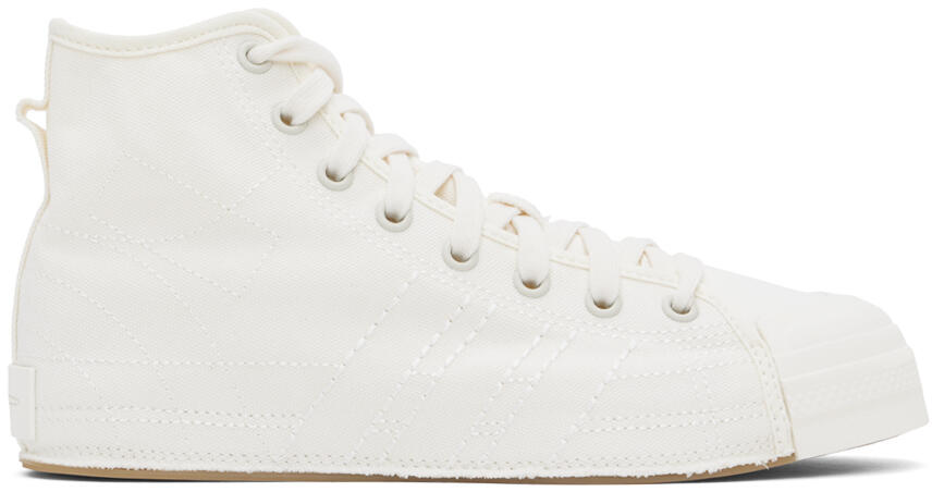 Y-3 White Nizza Hi Sneakers Cover