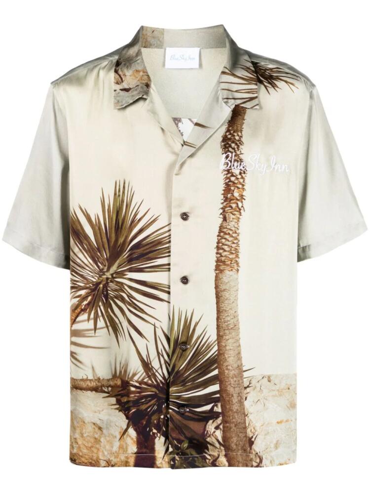 BLUE SKY INN Dragon Tree button-up shirt - Neutrals Cover