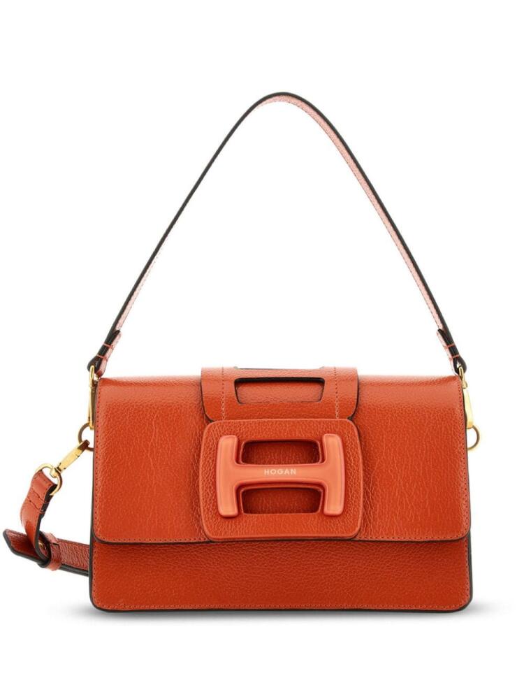 Hogan H-bag leather shoulder bag - Orange Cover