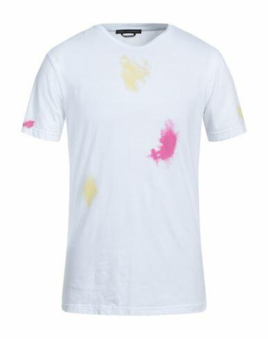 Daniele Alessandrini Man T-shirt White Cotton Cover