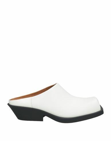 Marni Man Mules & Clogs Off white Leather Cover