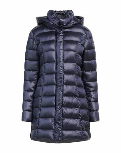 Take-two Woman Puffer Navy blue Nylon Cover