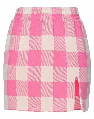 Haveone Woman Mini skirt Fuchsia Polyester, Cotton, Elastane Cover