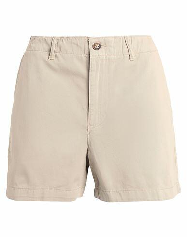 Polo Ralph Lauren Woman Shorts & Bermuda Shorts Beige Cotton Cover