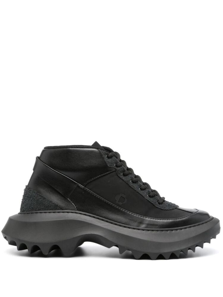 PHILEO 034 leather low-top sneakers - Black Cover