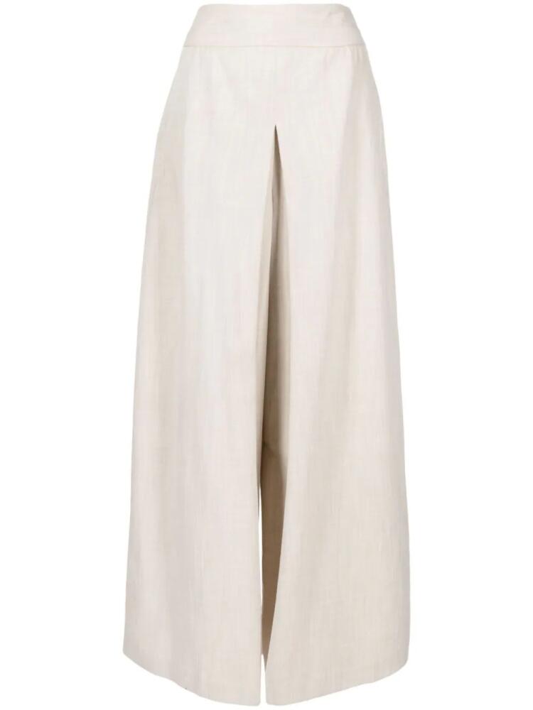 Palmer//Harding Origin palazzo trousers - Neutrals Cover