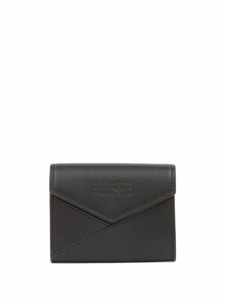 MM6 Maison Margiela Japanese 6 leather wallet - Black Cover