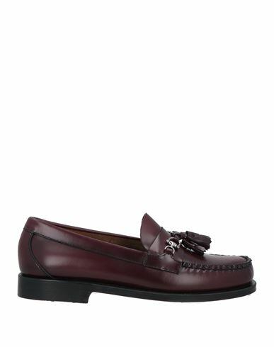 G. h. Bass & Co Man Loafers Burgundy Leather Cover